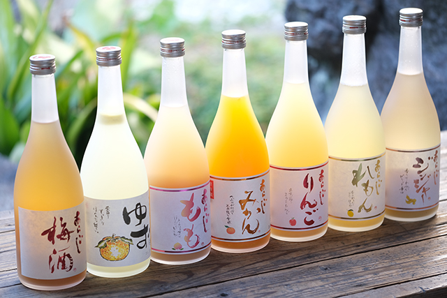 日本酒ベースのリキュール「あらごし」シリーズ