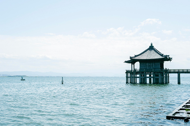 自然に育まれた美しい琵琶湖