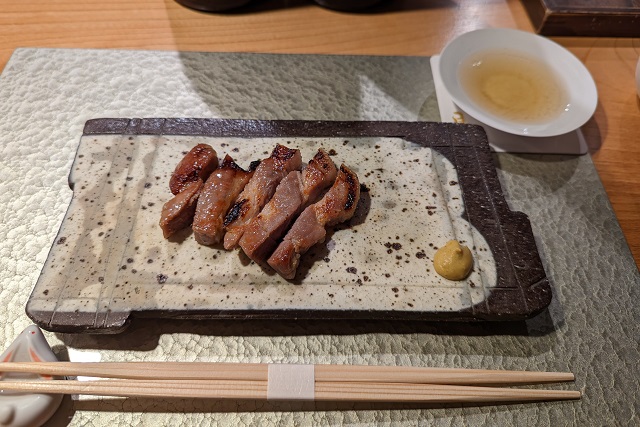 米沢豚肩ロースの西京焼き：600円（税抜き）