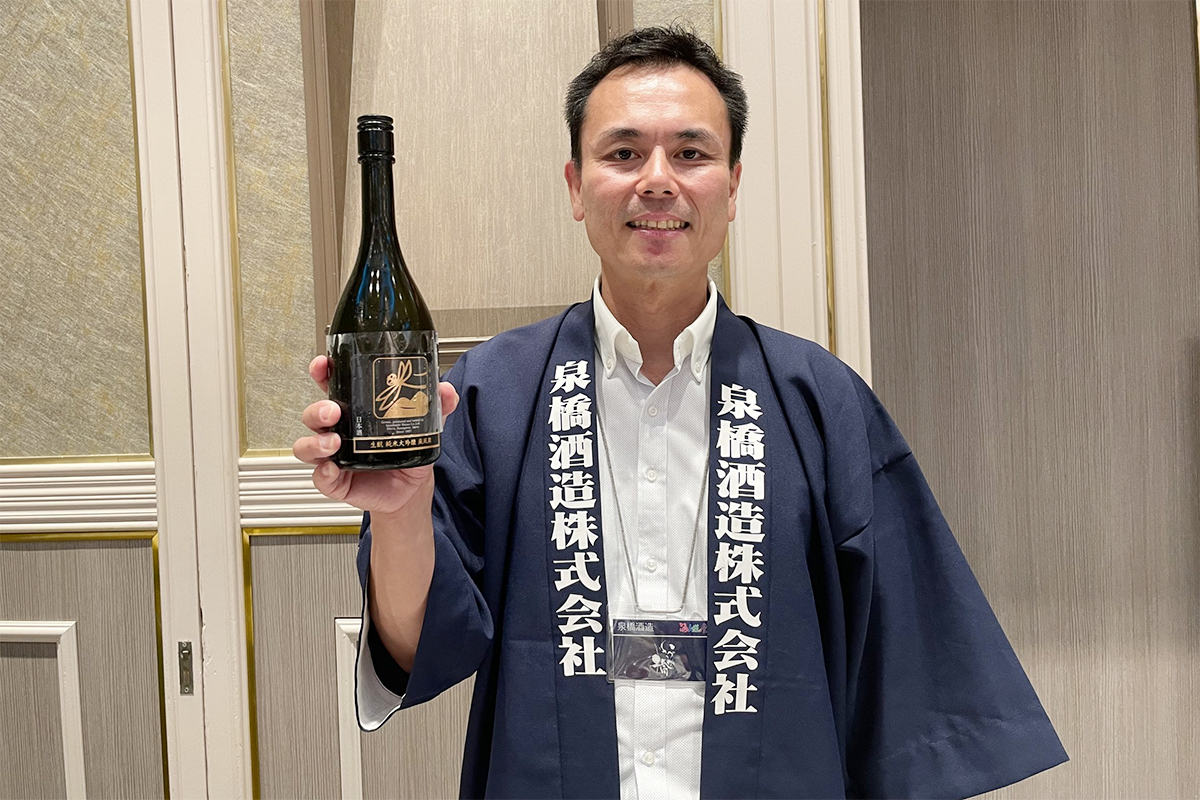 泉橋酒造 副杜氏 寺田昌登さん