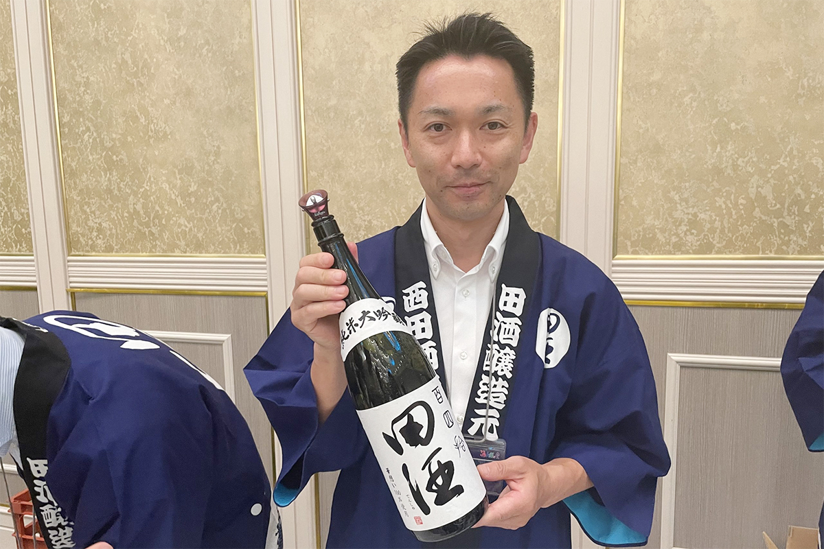 西田酒造店 杜氏 安達香さん