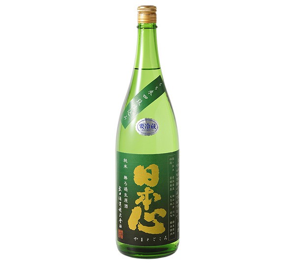 日本心 もち米四段仕込み 純米生原酒 緑